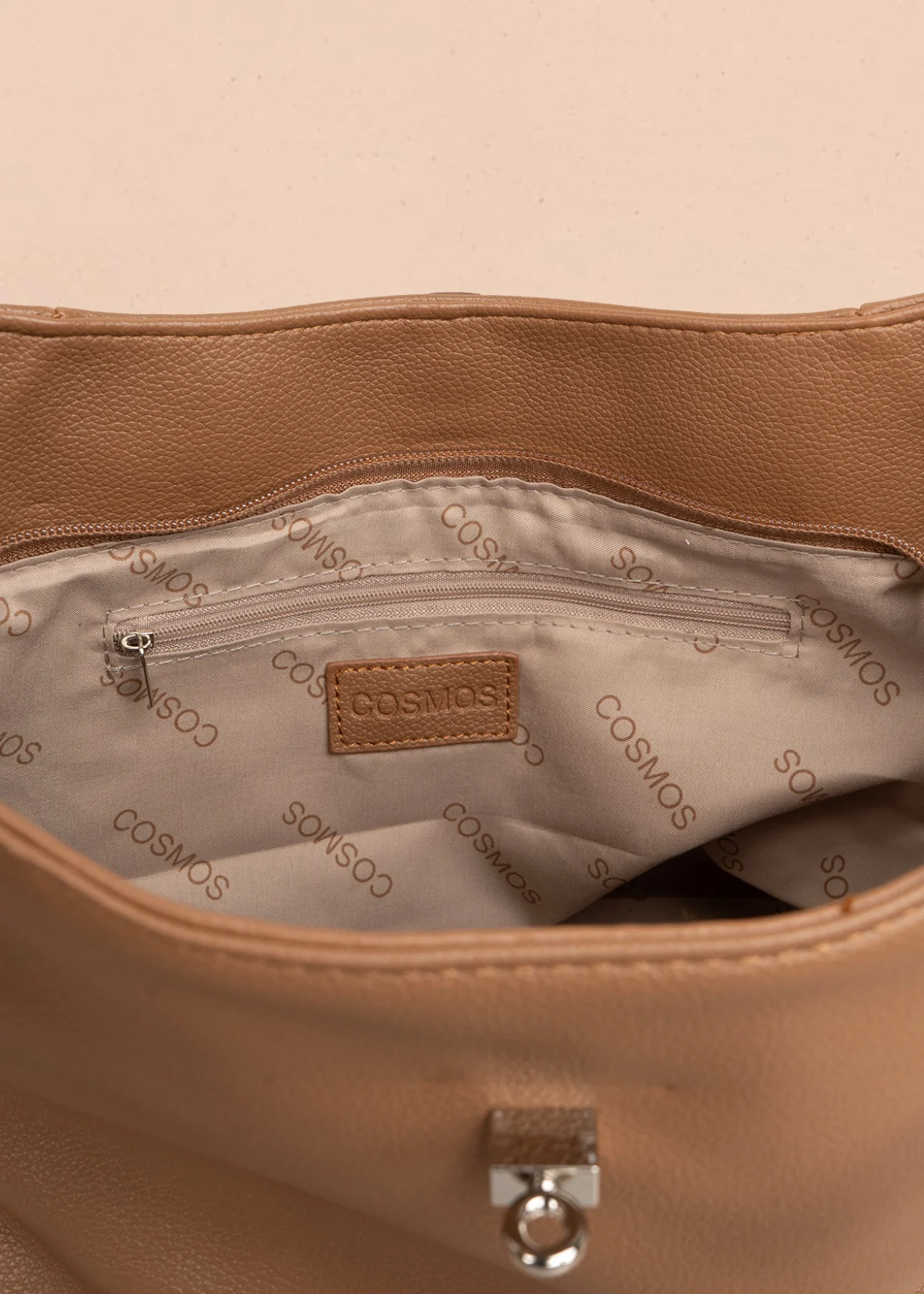 BOLSO EN SINTETICO COSMOS MIEL 106182 - Image 5