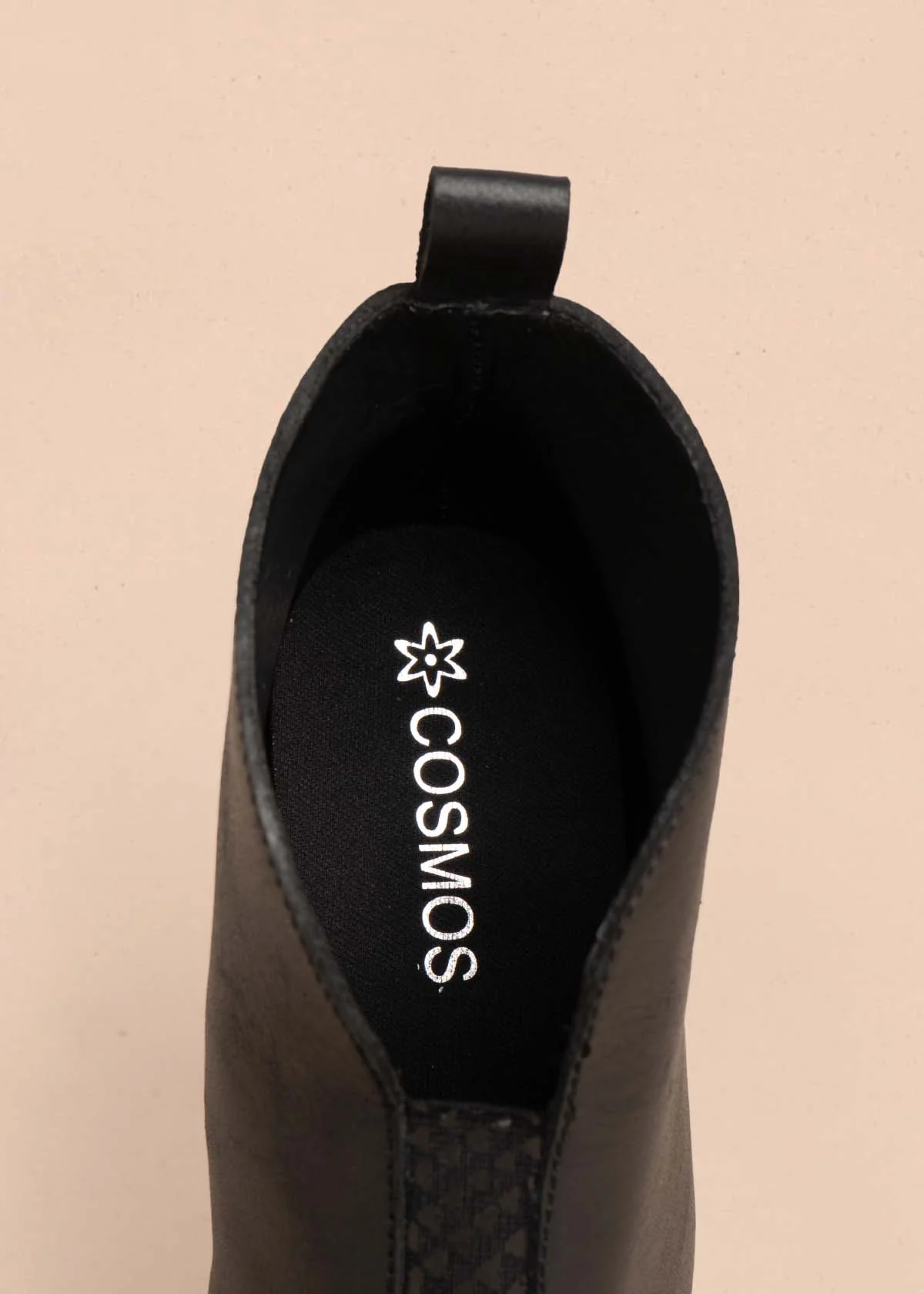 Botines en cuero color negro 105873 - Image 4