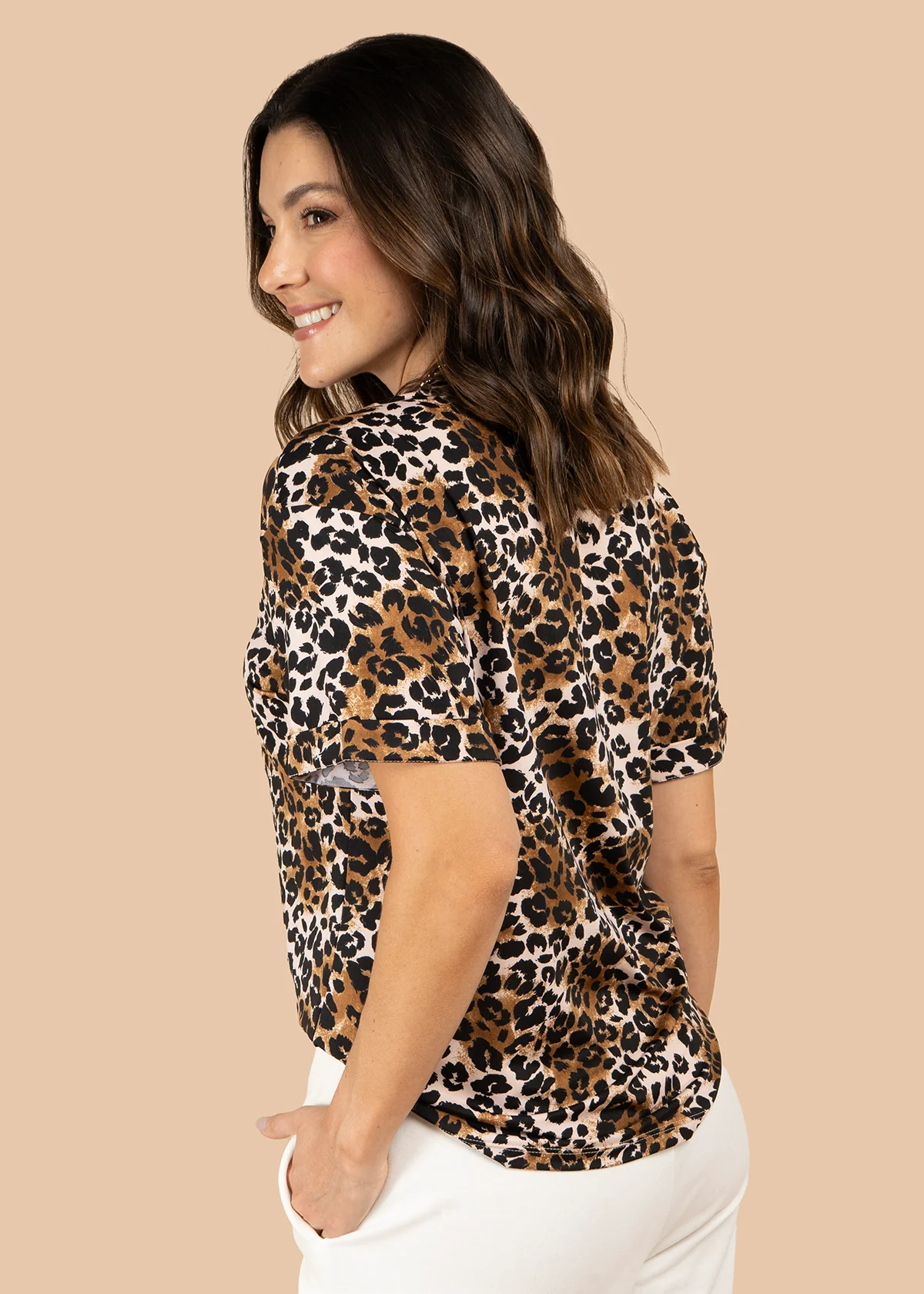 Camiseta con estampado animal print 105884 - Image 4