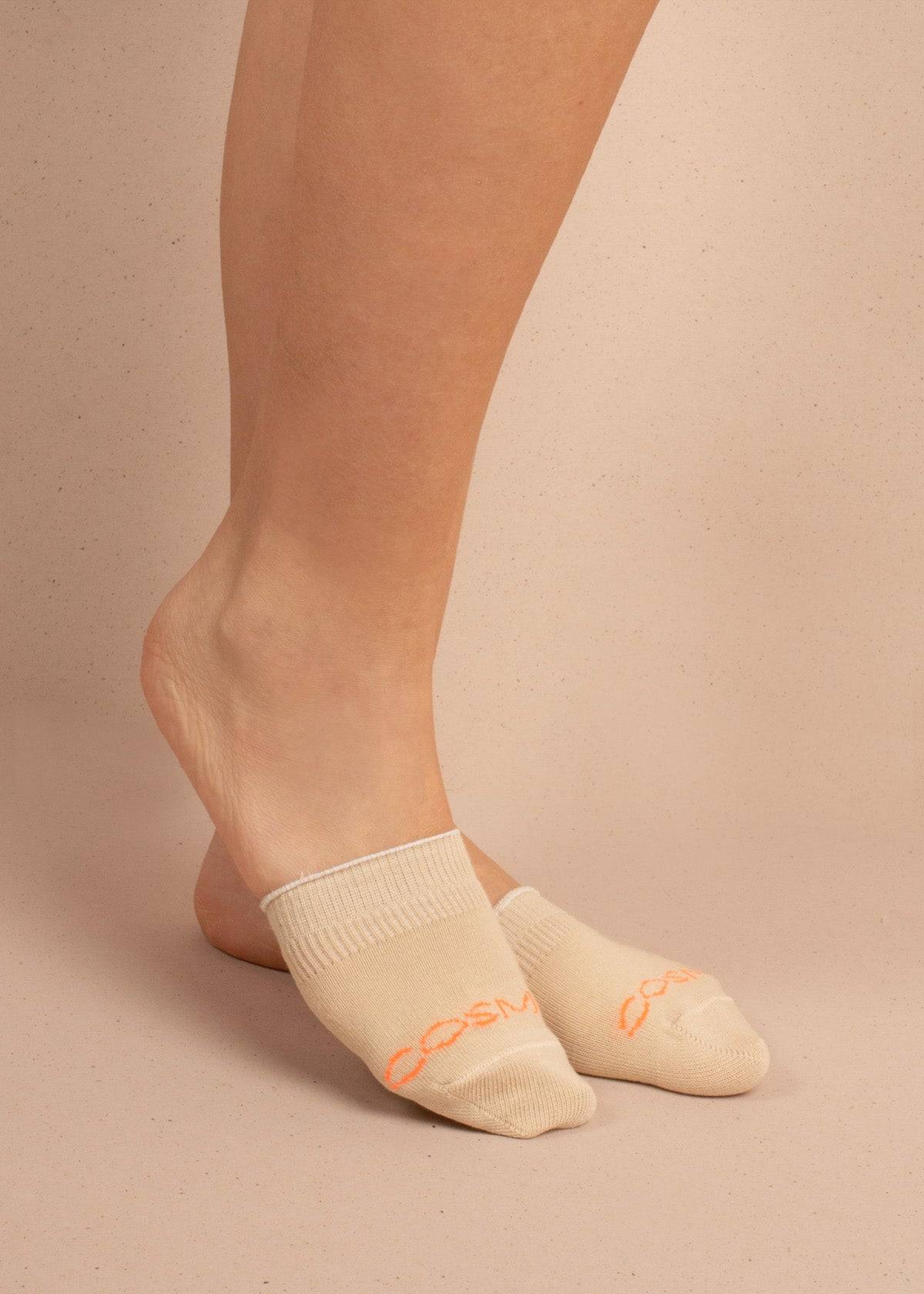 Medias puntera color beige - Image 6
