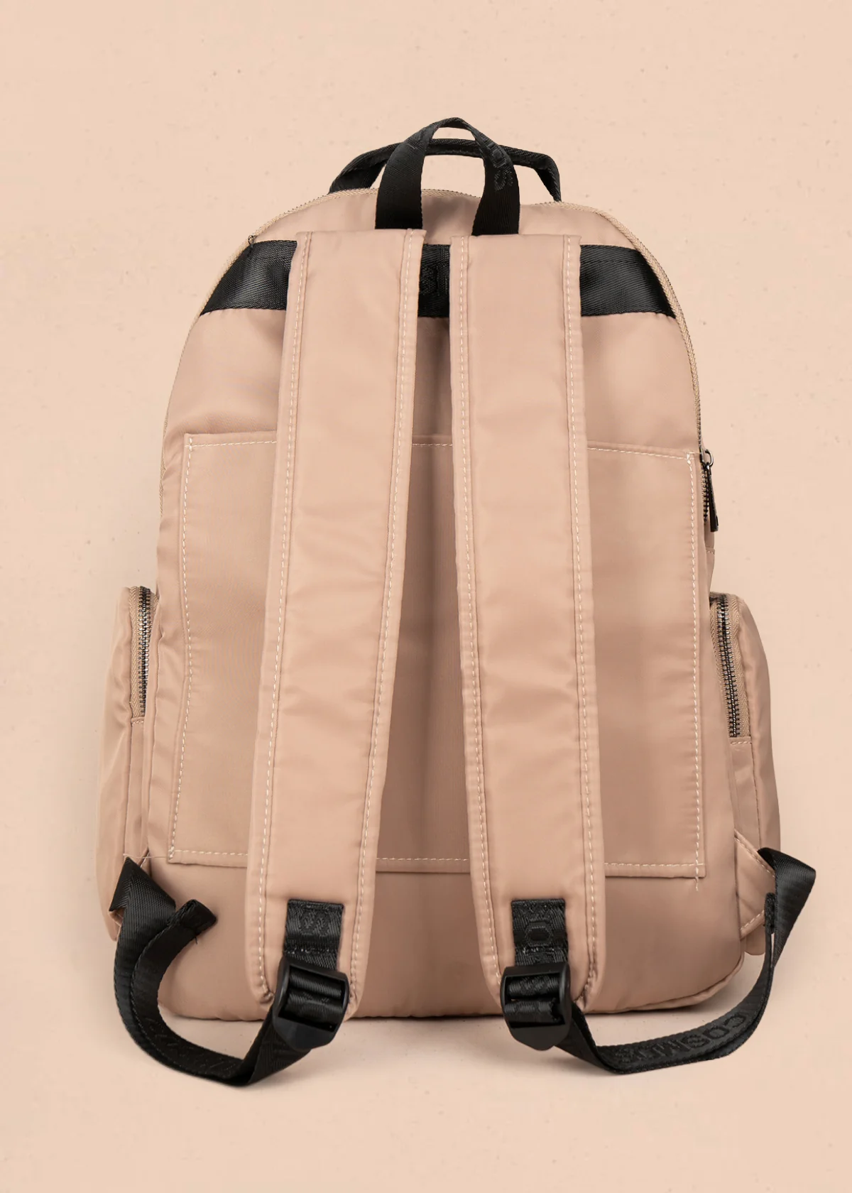 Morral color caqui con bolsillos frontales 106299 - Image 5