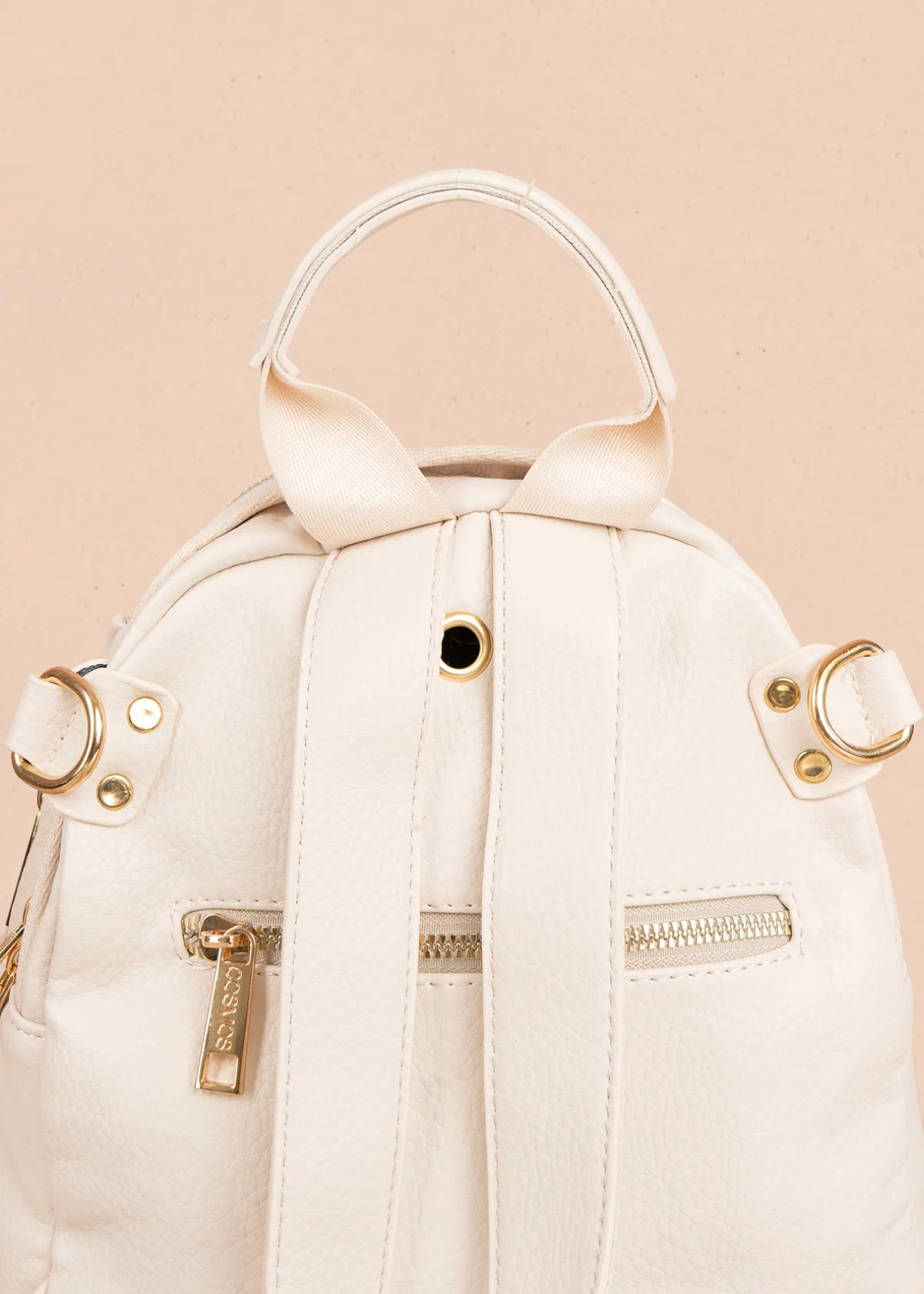 Morral en color crema con detalle de llavero 106326 - Image 5