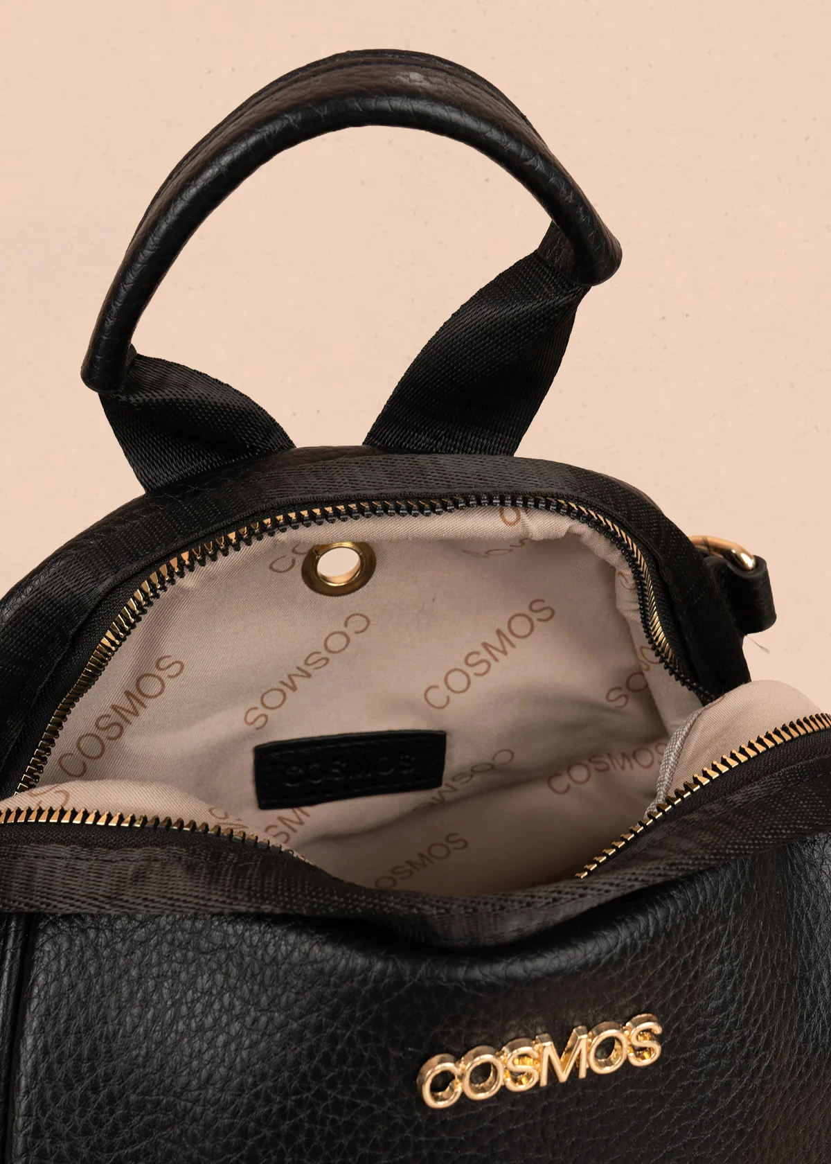 Morral en color negro con detalle de llavero 106326 - Image 4