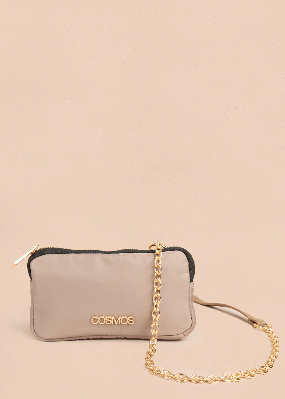 Porta celular color beige con cadena 106970 - Image 4