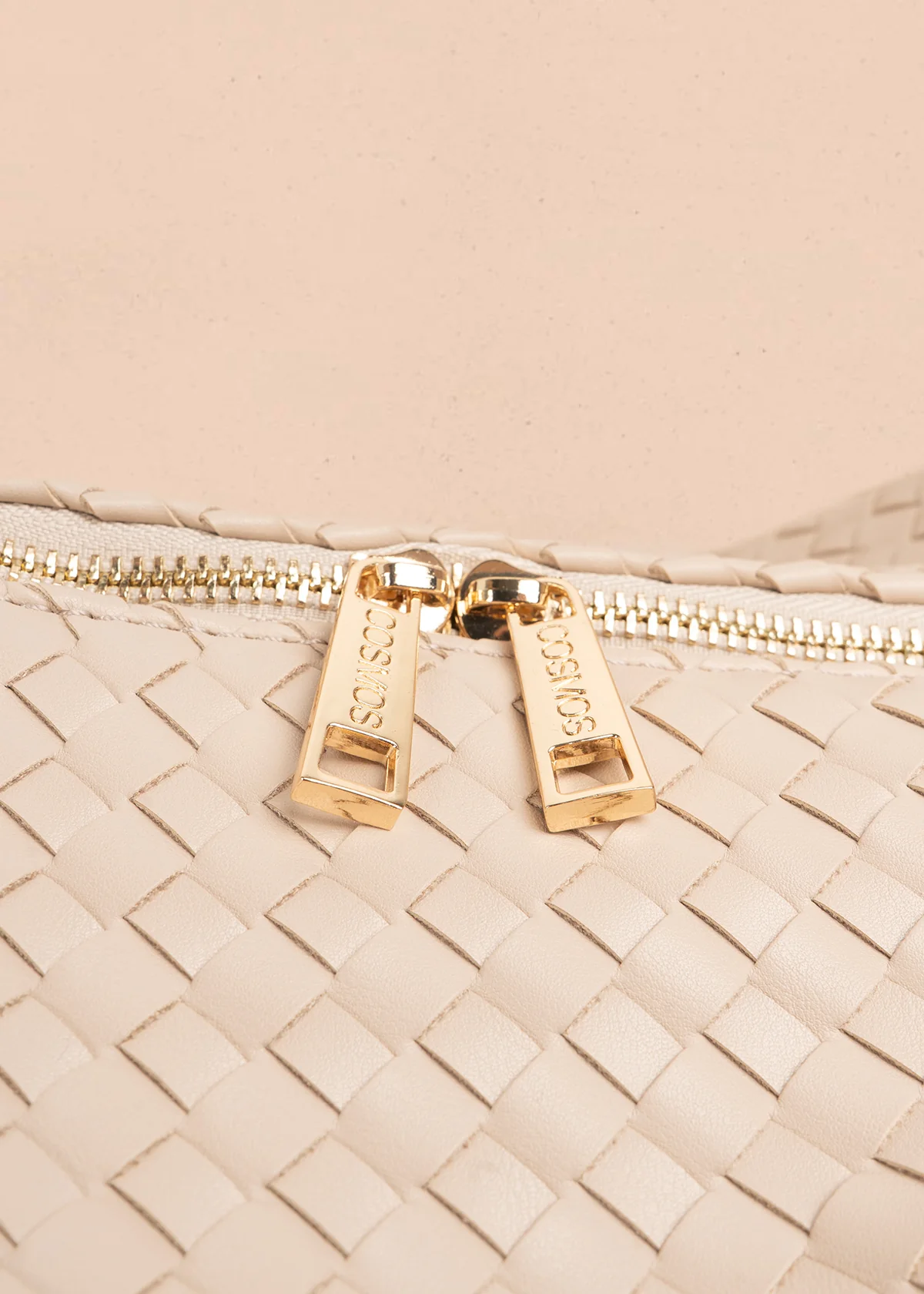 Bolso tipo shopping color beige 106974 - Image 3